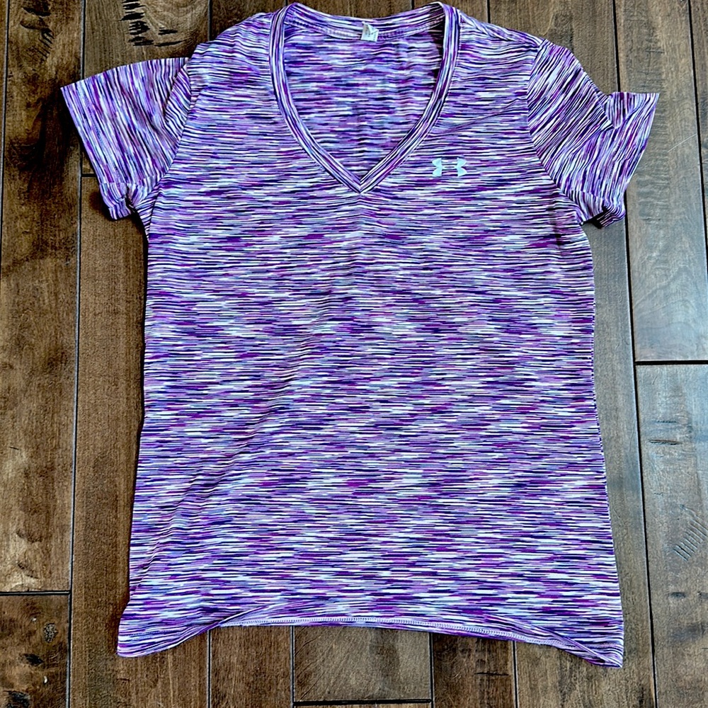Women Heat Gear dri fit V neck